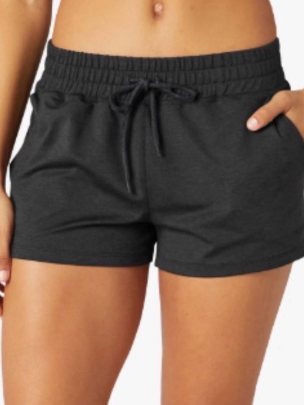 Beyond yoga  spacedye Everyday Shorts - Charcoal very soft